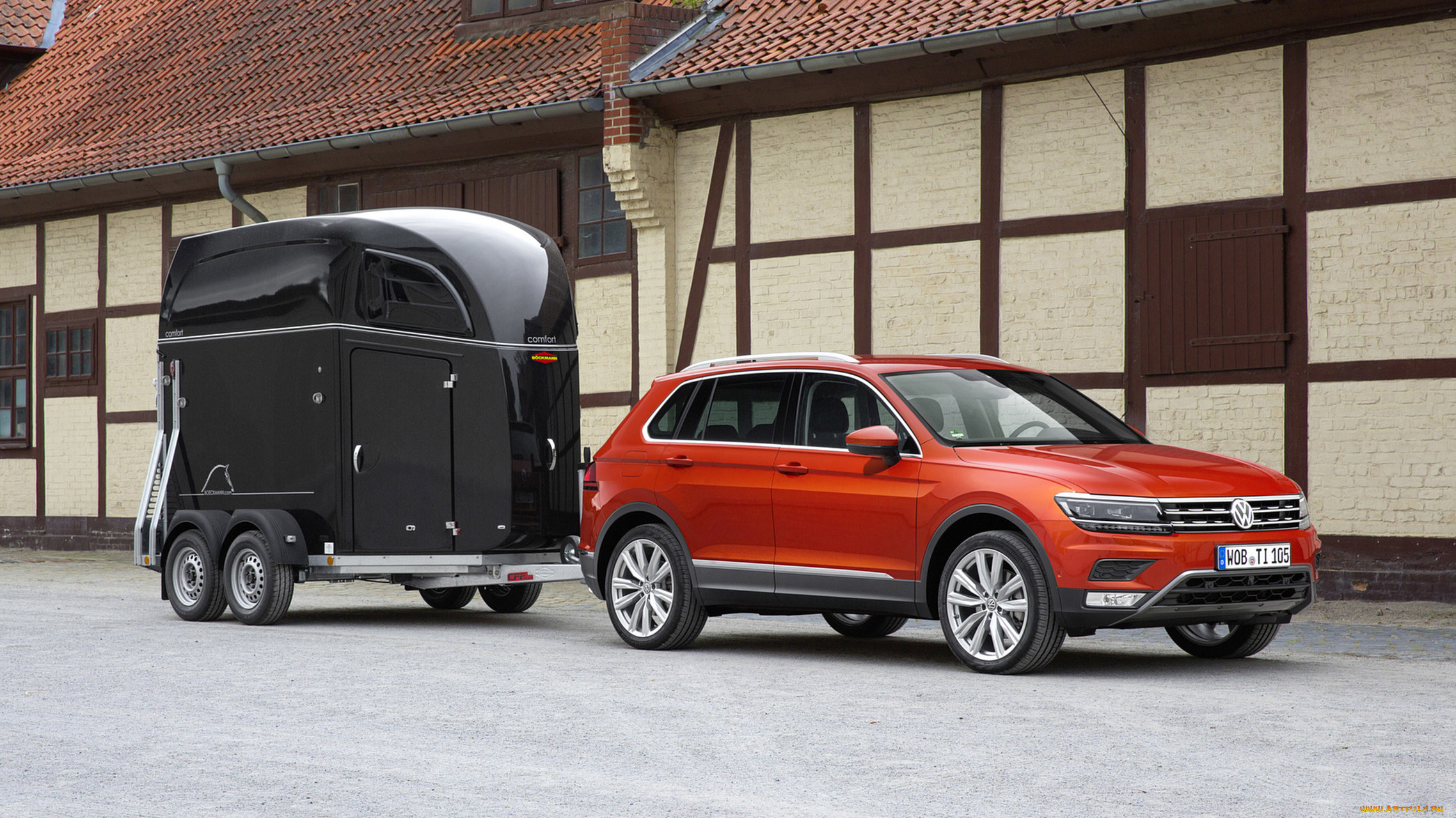 volkswagen tiguan with a trailer 2017, , volkswagen, tiguan, trailer, 2017